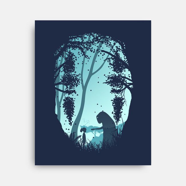 Lonely Spirit-none stretched canvas-filiskun