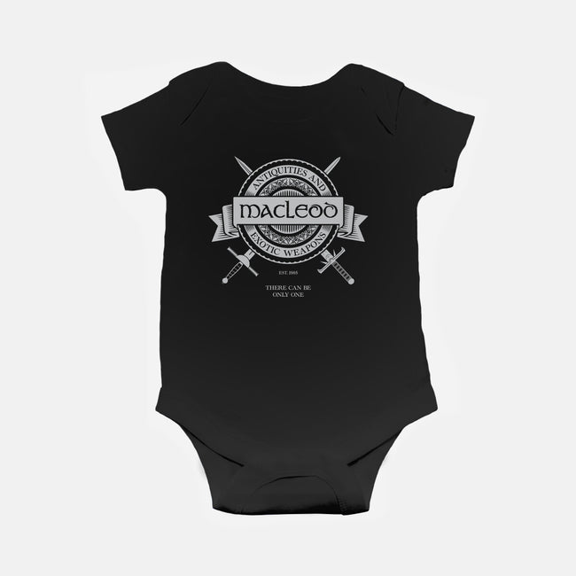 Macleod Antiquities-baby basic onesie-Jack Lightfoot