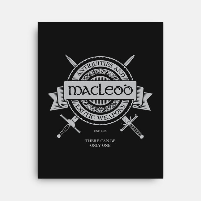 Macleod Antiquities-none stretched canvas-Jack Lightfoot