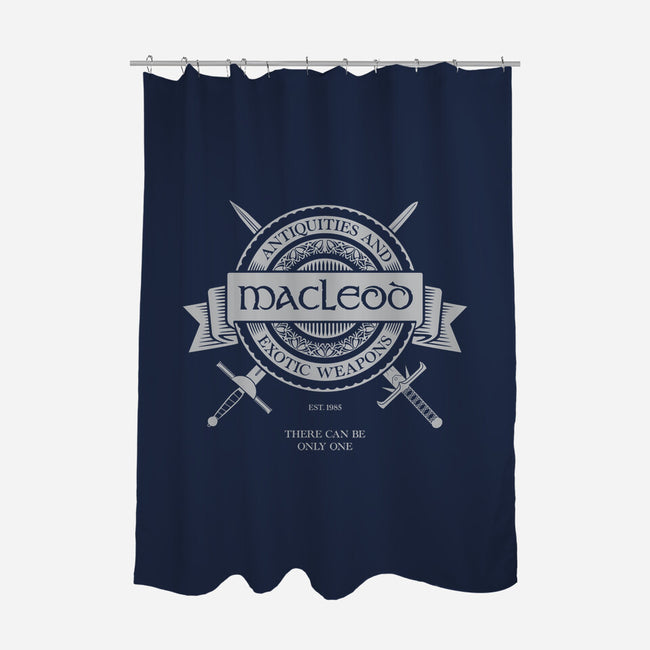 Macleod Antiquities-none polyester shower curtain-Jack Lightfoot