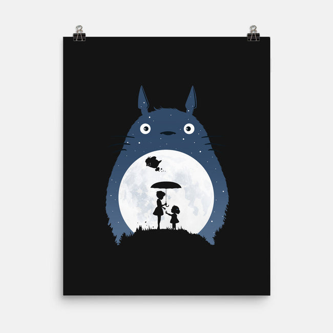 Moonlight Flight-none matte poster-Coconut_Design