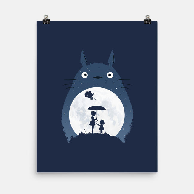 Moonlight Flight-none matte poster-Coconut_Design