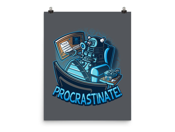 Procrastinate!!!