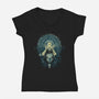 Pan's Nightmare-womens v-neck tee-Harantula