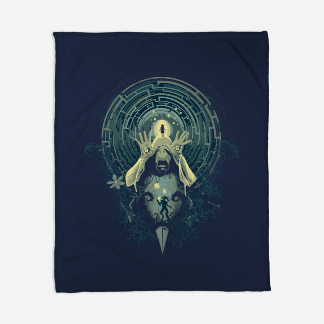 Pan's Nightmare-none fleece blanket-Harantula