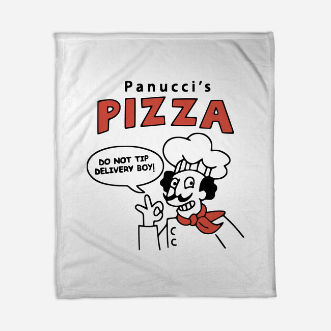 Panucci's Pizza-none fleece blanket-BlackJack-AD