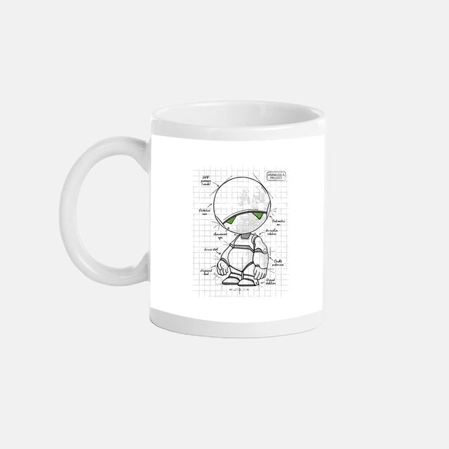 Paranoid Android Project-none glossy mug-ducfrench