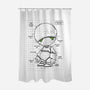 Paranoid Android Project-none polyester shower curtain-ducfrench