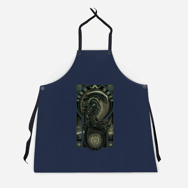Parasite-unisex kitchen apron-saqman