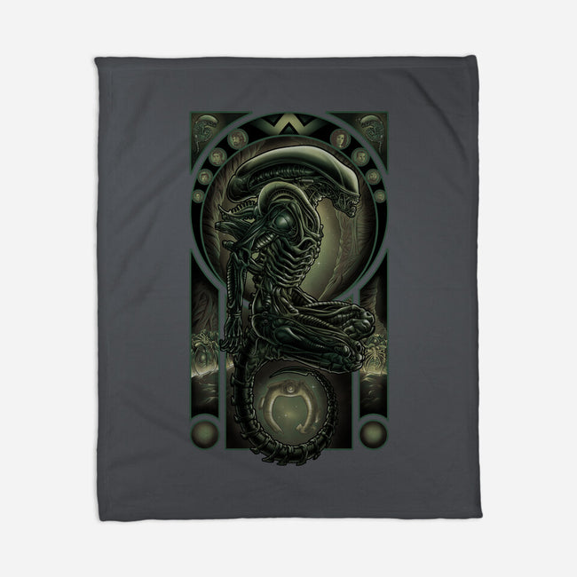 Parasite-none fleece blanket-saqman