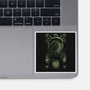 Parasite-none glossy sticker-saqman