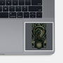 Parasite-none glossy sticker-saqman