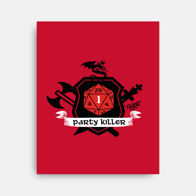 Party Killer-none stretched canvas-mysteryof