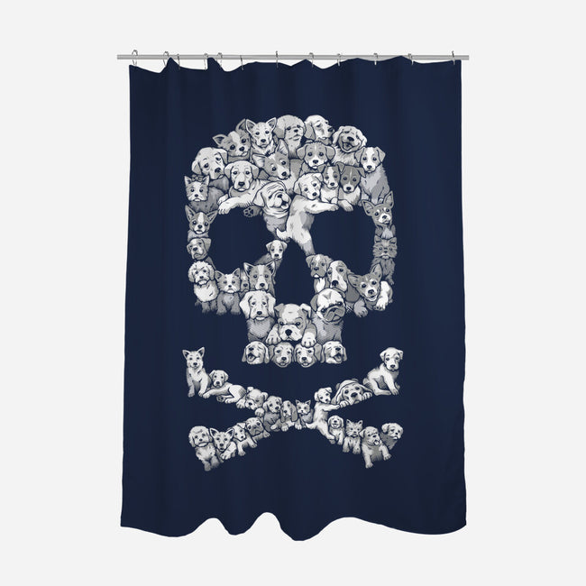 Pawsitively Awesome-none polyester shower curtain-harebrained