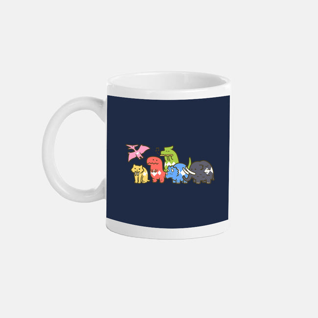 Pet Dinosaurs!-none glossy mug-Oktobear