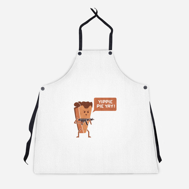 Pie Hard-unisex kitchen apron-Teo Zed