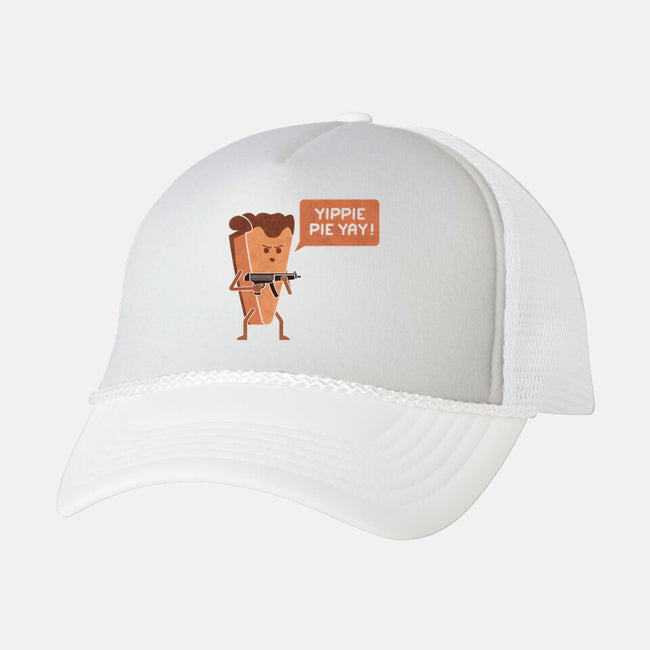 Pie Hard-unisex trucker hat-Teo Zed
