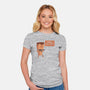 Pie Hard-womens fitted tee-Teo Zed