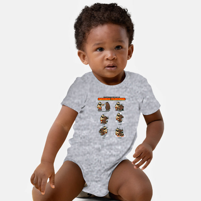 Piledriver Tutorial-baby basic onesie-Oktobear