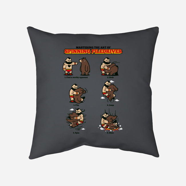 Piledriver Tutorial-none removable cover w insert throw pillow-Oktobear