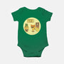 Pizza Club-baby basic onesie-Hootbrush
