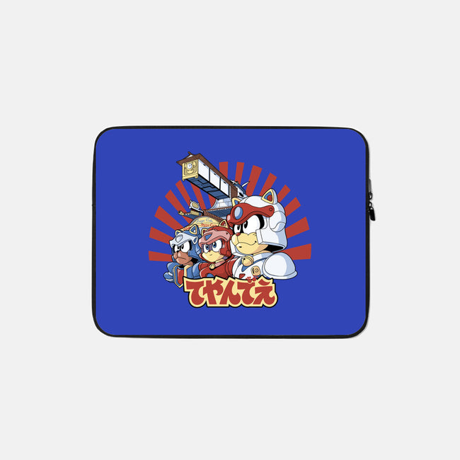 Pizza Is My Middle Name-none zippered laptop sleeve-Skullpy