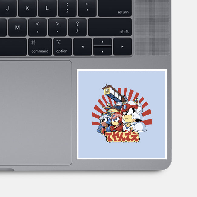 Pizza Is My Middle Name-none glossy sticker-Skullpy