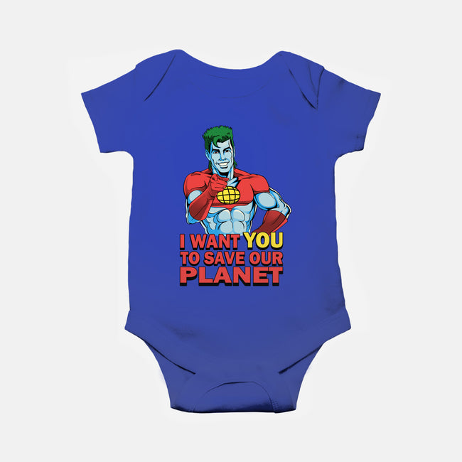 Planeteer Call-baby basic onesie-batang 9tees