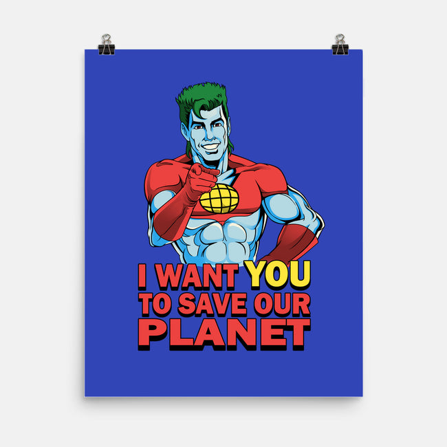 Planeteer Call-none matte poster-batang 9tees