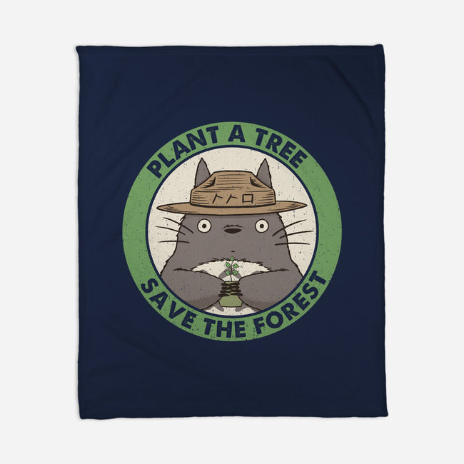 Plant a Tree-none fleece blanket-LiRoVi