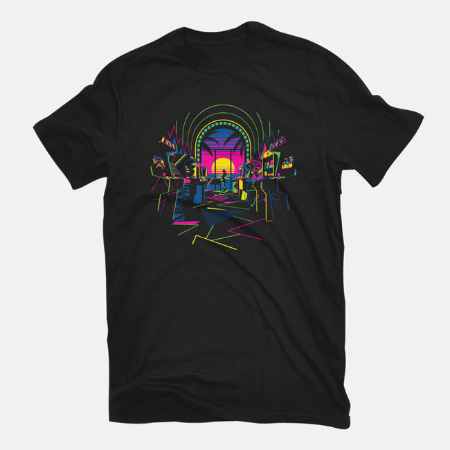 Play All Night-unisex basic tee-Ramos