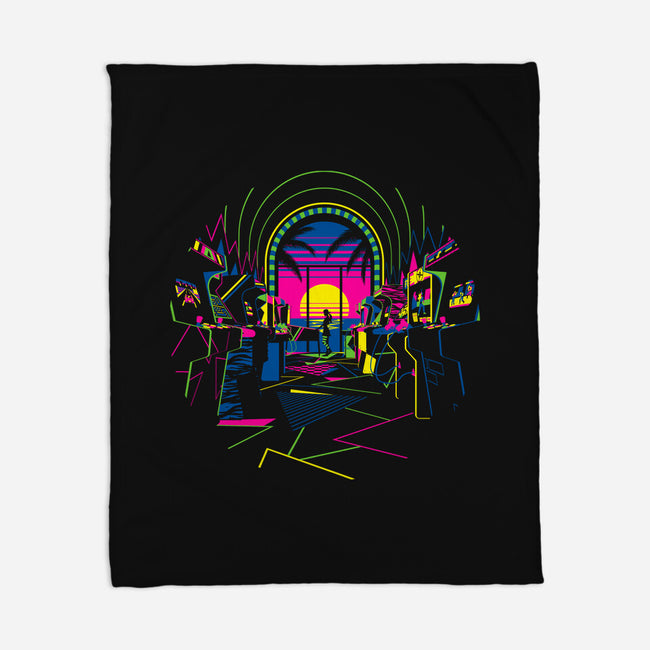 Play All Night-none fleece blanket-Ramos