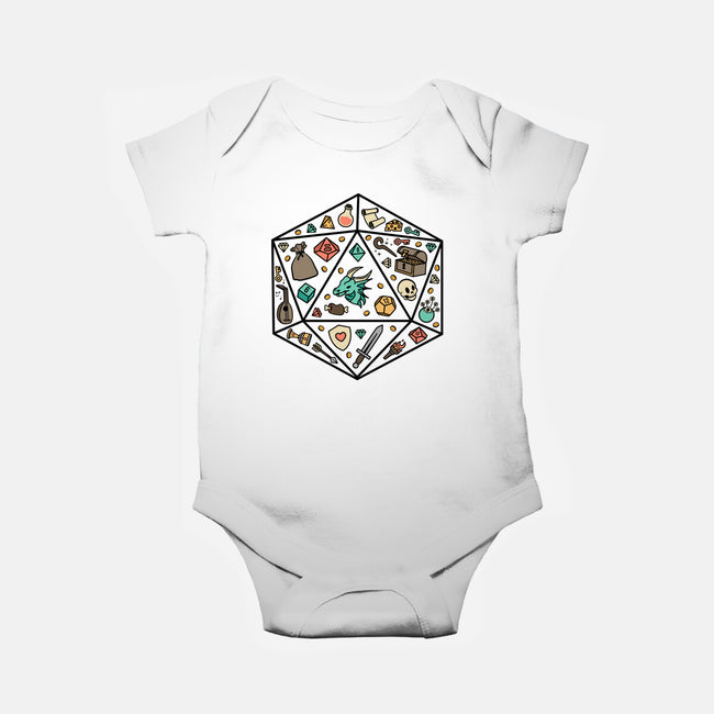 Play The Roll-baby basic onesie-Beware_1984