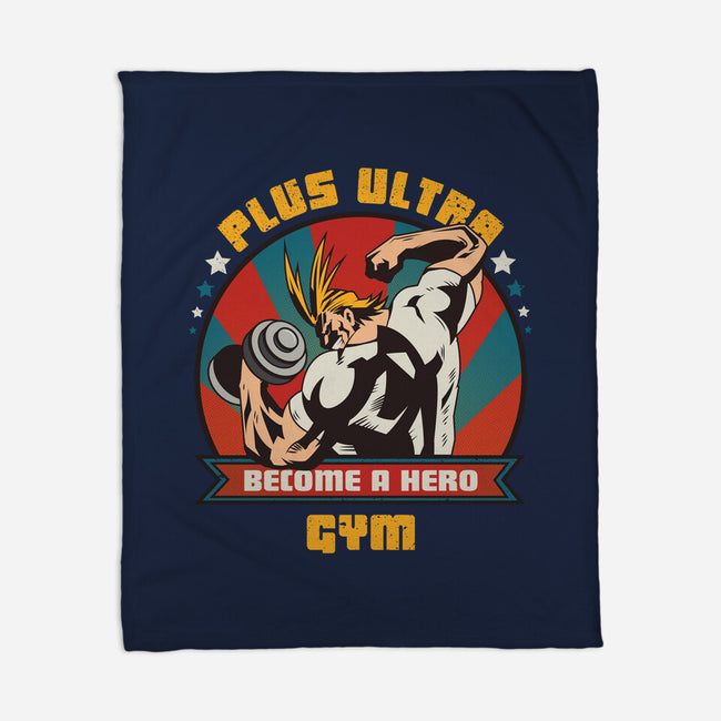 Plus Ultra Gym-none fleece blanket-Coconut_Design