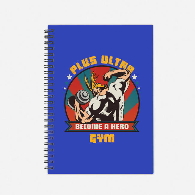 Plus Ultra Gym-none dot grid notebook-Coconut_Design