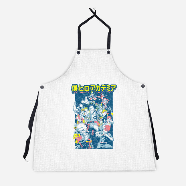 Plus Ultra Manga-unisex kitchen apron-logancarroll