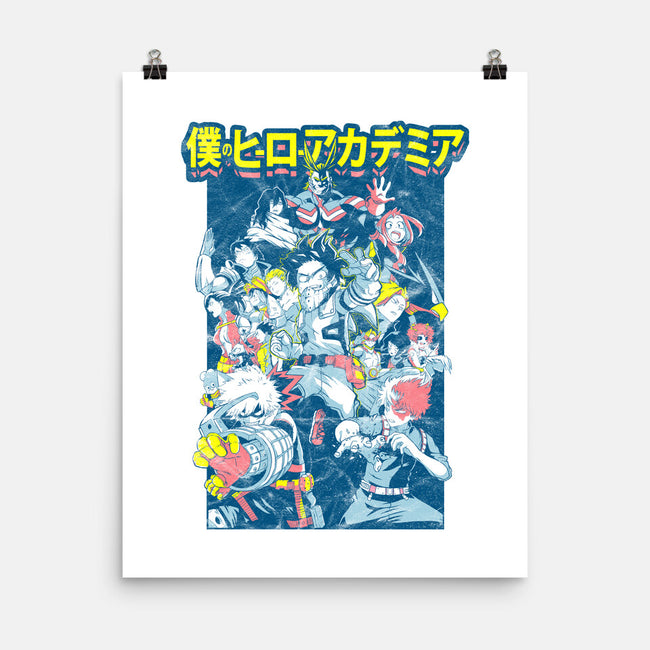 Plus Ultra Manga-none matte poster-logancarroll