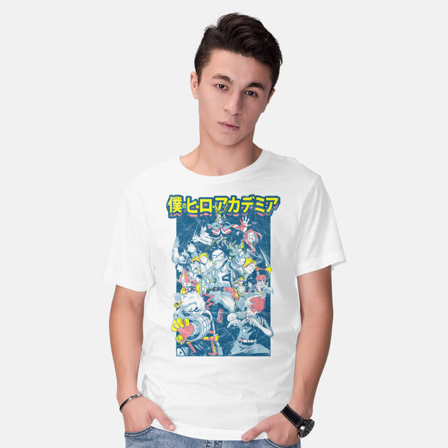 Plus Ultra Manga-mens basic tee-logancarroll