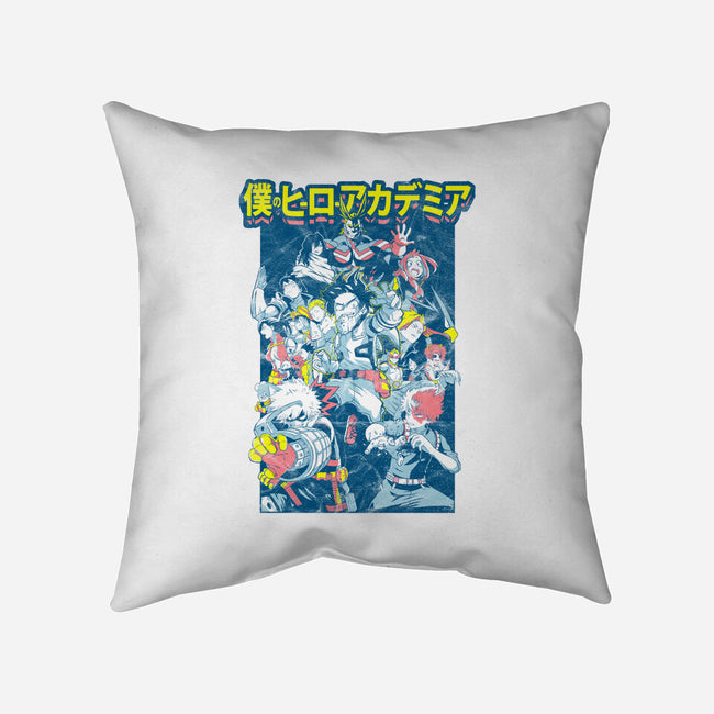Plus Ultra Manga-none removable cover w insert throw pillow-logancarroll