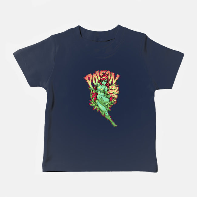 Poison Never Tasted So Sweet-baby basic tee-CupidsArt