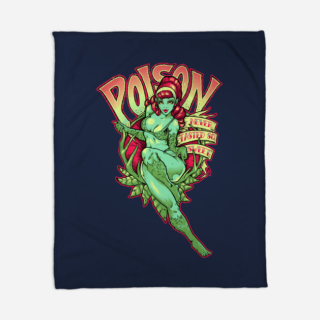Poison Never Tasted So Sweet-none fleece blanket-CupidsArt