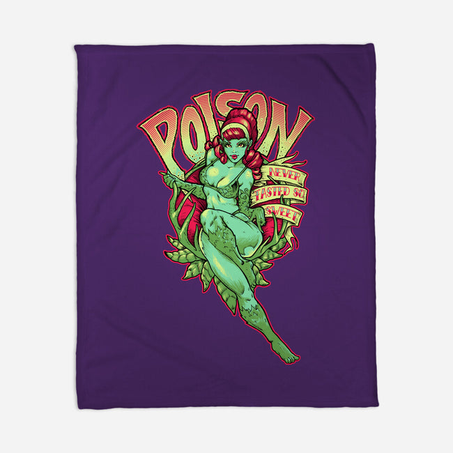Poison Never Tasted So Sweet-none fleece blanket-CupidsArt