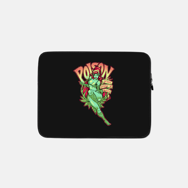Poison Never Tasted So Sweet-none zippered laptop sleeve-CupidsArt