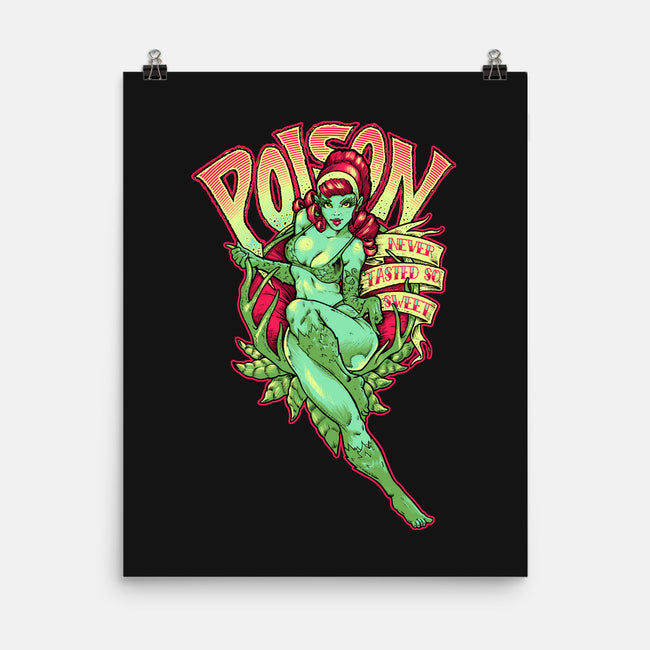 Poison Never Tasted So Sweet-none matte poster-CupidsArt