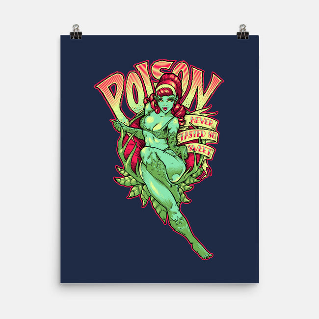Poison Never Tasted So Sweet-none matte poster-CupidsArt