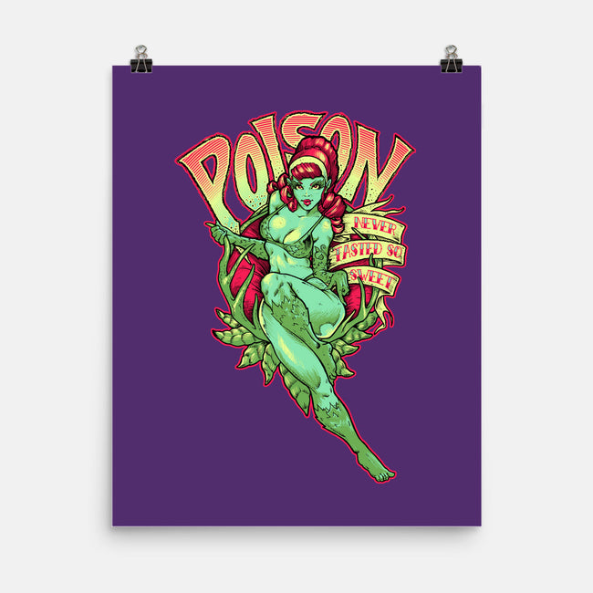 Poison Never Tasted So Sweet-none matte poster-CupidsArt