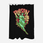 Poison Never Tasted So Sweet-none polyester shower curtain-CupidsArt