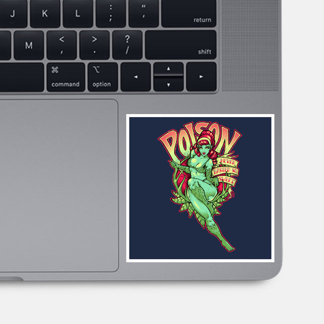 Poison Never Tasted So Sweet-none glossy sticker-CupidsArt