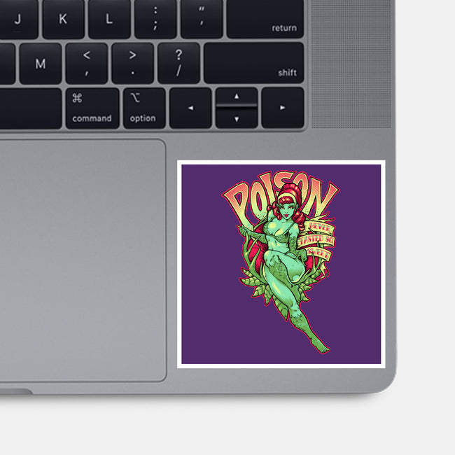 Poison Never Tasted So Sweet-none glossy sticker-CupidsArt