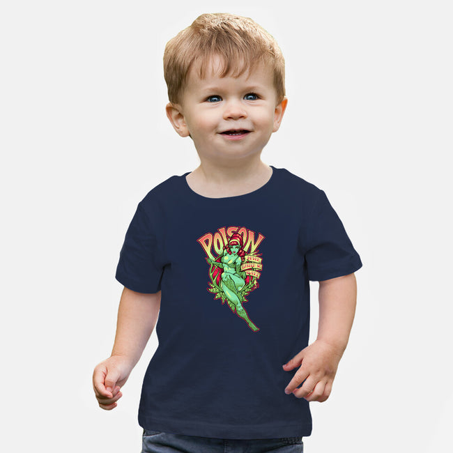 Poison Never Tasted So Sweet-baby basic tee-CupidsArt